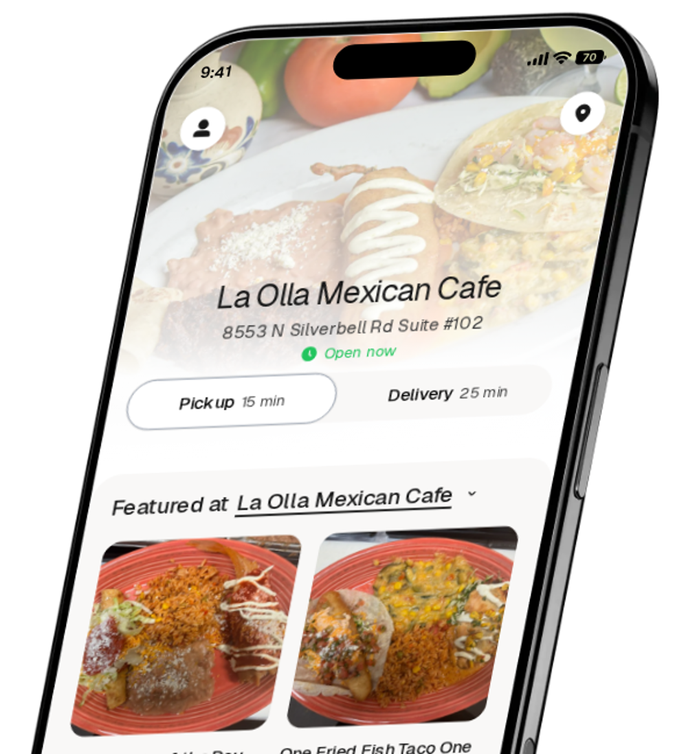 La Olla Mexican Cafe app preview